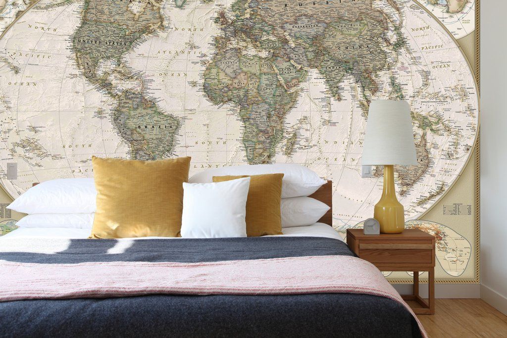 Feature a Map Wall