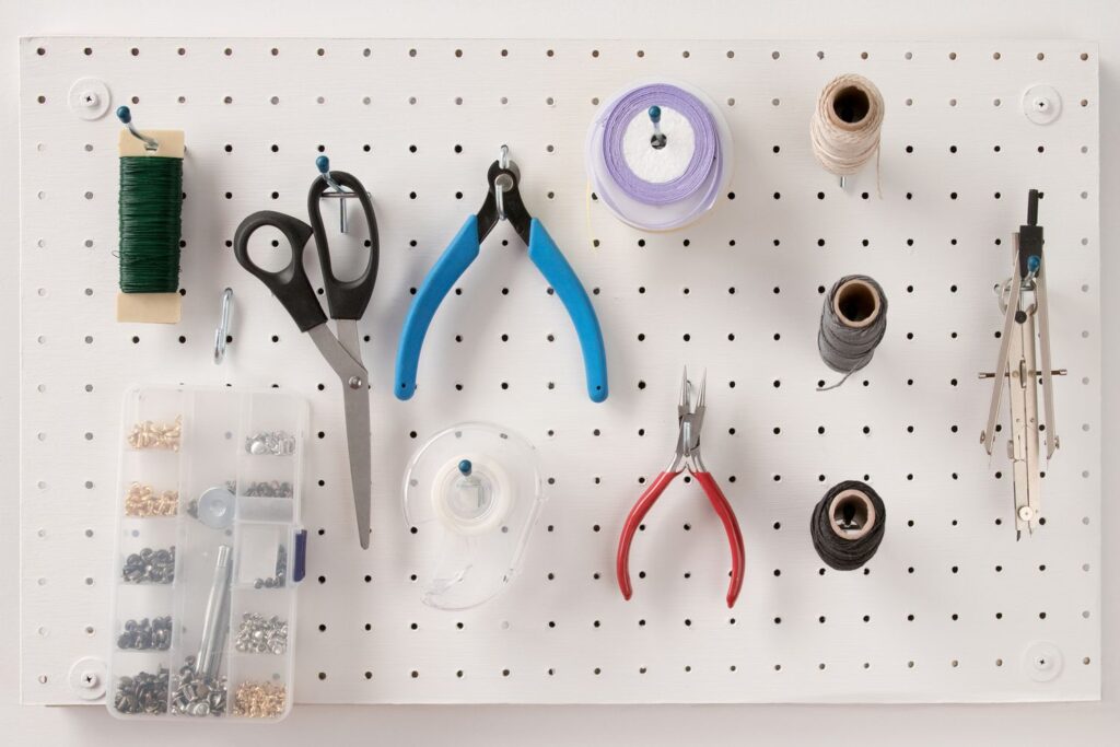 Install a Pegboard for Décor Flexibility