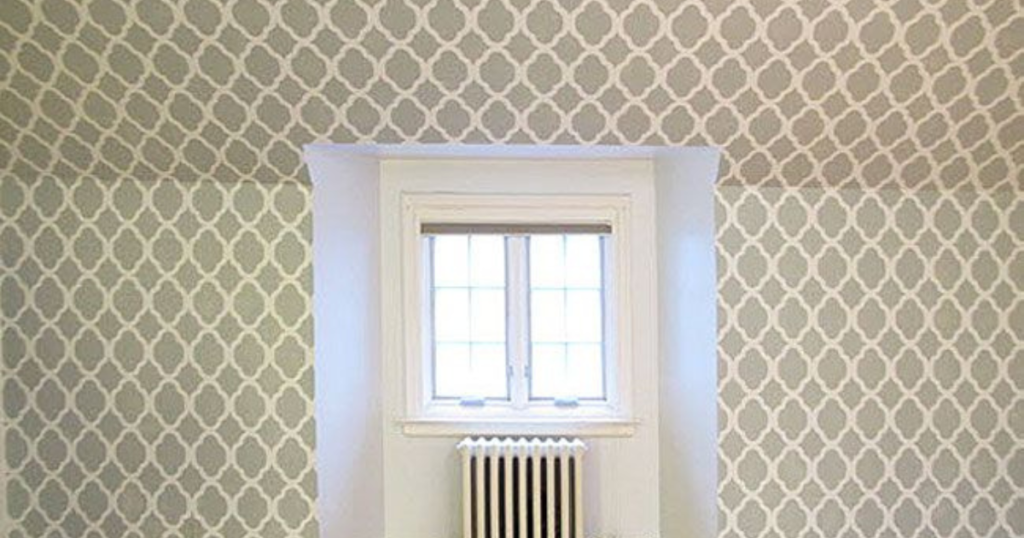 Stenciled Walls